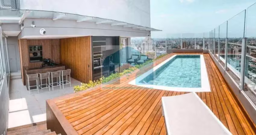 Cobertura campo belo , 3 suites, 443m², 4 vagas com piscina.