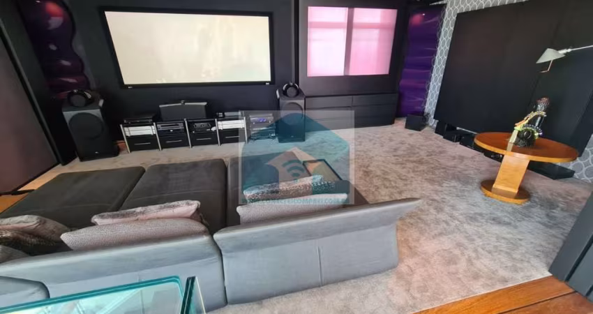 Cobertura Campo Belo, Nobre, 531m² ,4 suítes , 6 vagas