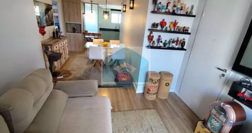 Apartamento campo belo, 64m², 2 dormitorios, 1 suite e 1 vaga.