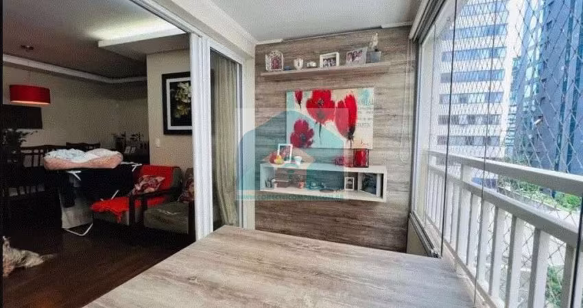 Apartamento Brooklin com 3 Quartos e 3 banheiros à Venda, 96 m²