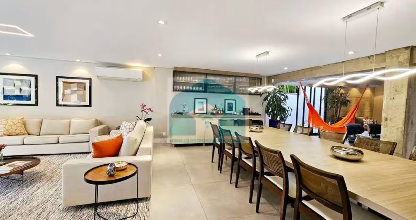 Casa sobrado  brooklin paulista com 408m²  3 suítes e 3 vagas