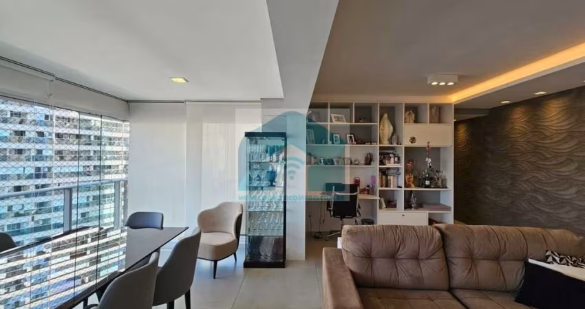 Apartamento Brooklin ,132m², 3 suites, 2 vagas, com lazer e varanda gourmet..
