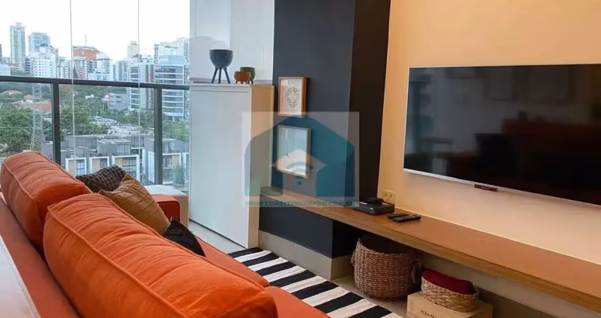 Apartamento Brooklin Paulista   com 1 Quarto e 1 banheiro à Venda, 38 m²