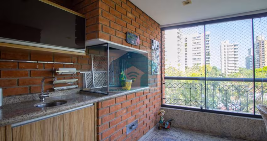 Apartamento Campo Belo 4 dormitórios, 2 suites , 4 vagas 198m².