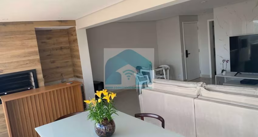Apartamento no Campo Belo 123 m², 3 quartos,1 suíte varanda gourmet e 2 vagas.