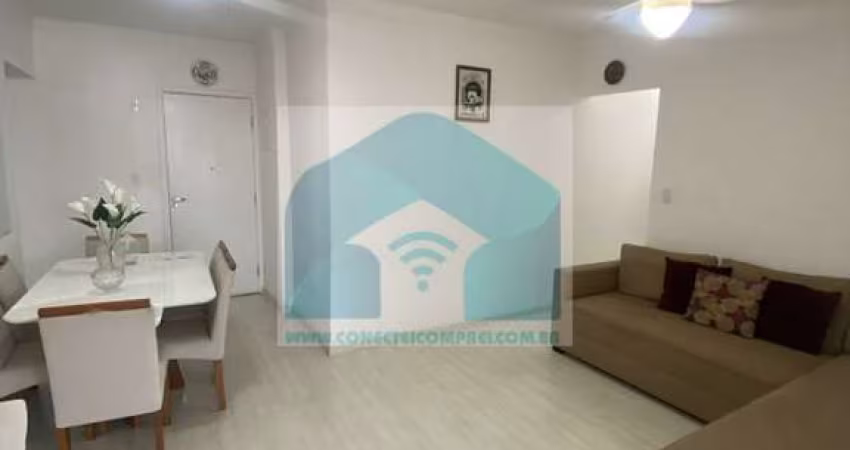 Apartamento no Canto do FortePraia Grande SP, com 2 dormitórios, 1 suíte