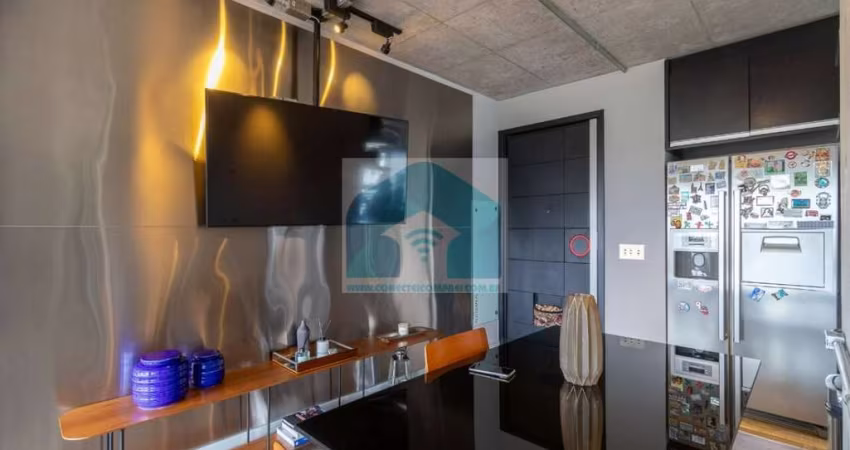 Apartamento Campo Belo com 1 dormitório bem distribuído,1 banheiro 2 vagas