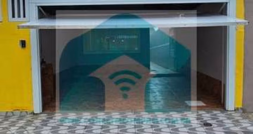 Casa no Bairro Caiçara Praia Grande SP, com 3 dormitórios, 2 suítes