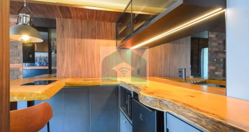 Apartamento no campo belo 30m²- 1 dormitório ,1 banheiro e mobiliado