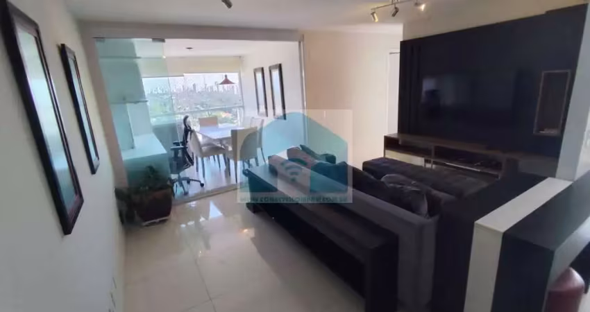 Apartamento Campo Belo aluga mobiliado , 71 m², 2 dormitórios, 1 suíte e 2 vagas.