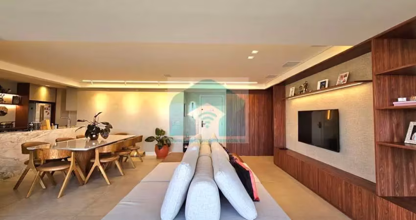 APARTAMENTO CAMPO BELO - MARAVILHOSO - TRÊS SUÍTES - VARANDA GPURMET - 147 M² ÚTEIS
