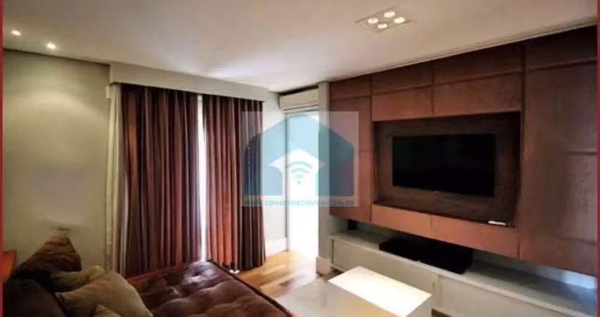 Apartamentos Vila Nova Conceição 2 suítes, 3 vagas , mobiliado 157m².
