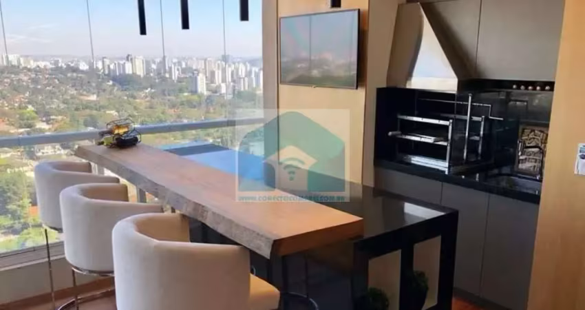 Apartamento campo belo mobiliado vende 2 dormitórios 2 suítes , 3 vagas , 170 m². lazer de clube