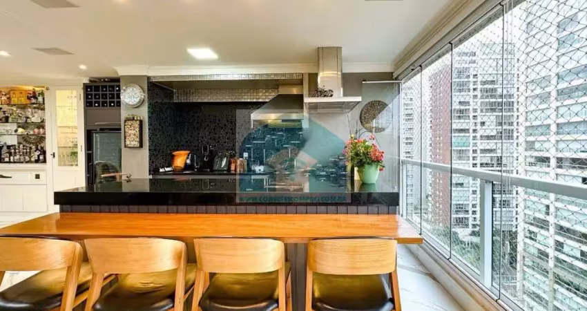 Apartamento com 222m², 3 dormitórios, 3 suítes, 4 vagas, no condomínio campo belíssimo em são paulo
