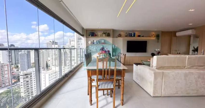 Apartamento cobertura no campo belo 143m²- 3 suíte -  2 vagas varanda gurmet