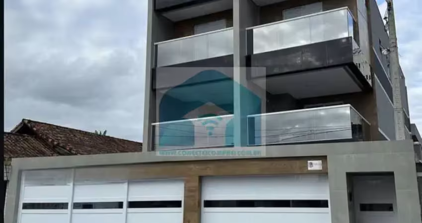 Casa de condomínio, no bairro aviação praia grande sp, com 2 dormitórios