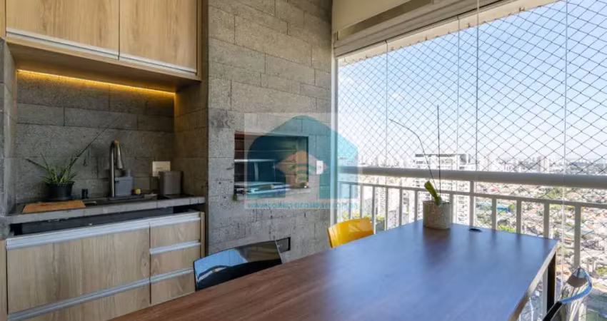 Apartamento no campo belo 131 m²- 3 quartos (sendo 1 suíte) -  2 vagas varanda gourmet