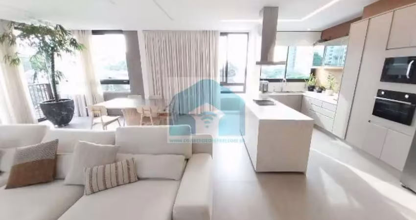 Apartamento brooklin/ campo belo 157 m²  (sendo 3 suíte) -  2 vagas