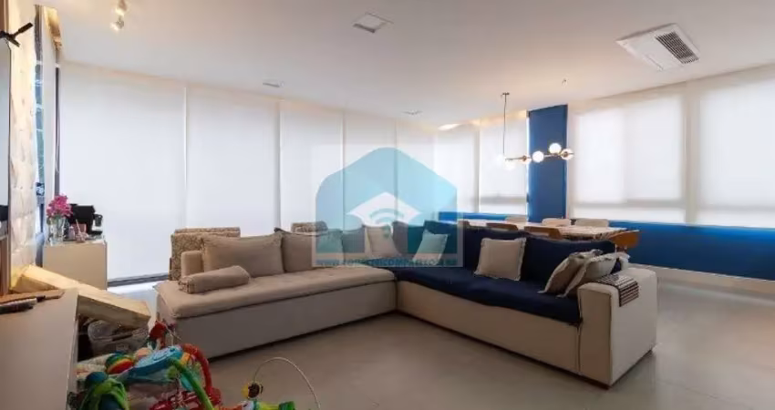 Apartamento brooklin/ campo belo 157 m²  (sendo 3 suíte) -  2 vagas
