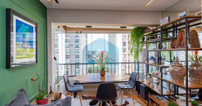 Apartamento brooklin,1 dormitórios, 1 suíte ,1 vaga 46m².
