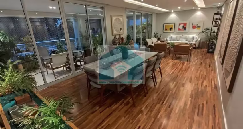 Apartamento campo belo,4 suites, 274 de área útil 4 vagas varanda gourmet .