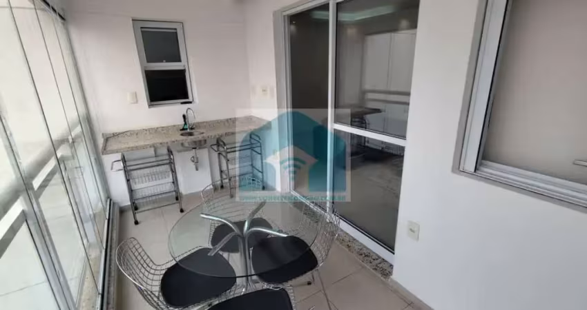 Apartamento brooklin ,1 suite ,1 vaga mobiliado e decorado.