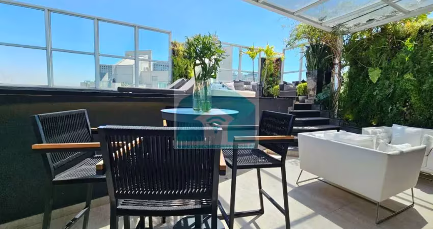 Cobertura apartamento no brooklin 305m²  4 quartos sendo 3 suítes - 3 vagas