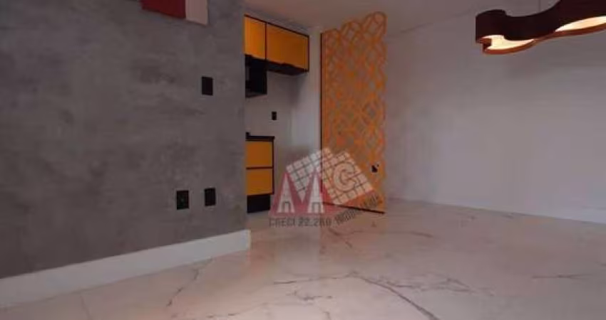 Apartamento semimob. com 2 dormitórios, 57 m² - venda por R$ 520.000 ou aluguel por R$ 4.133/mês - Condomínio Residencial Premium Pagliato - Sorocaba