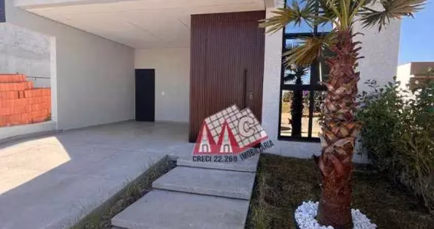 Casa novinha, pronta para morar, com 3 dormitórios à venda, 148 m² por r$ 1.100.000 - condomínio villagio wanel - sorocaba/sp