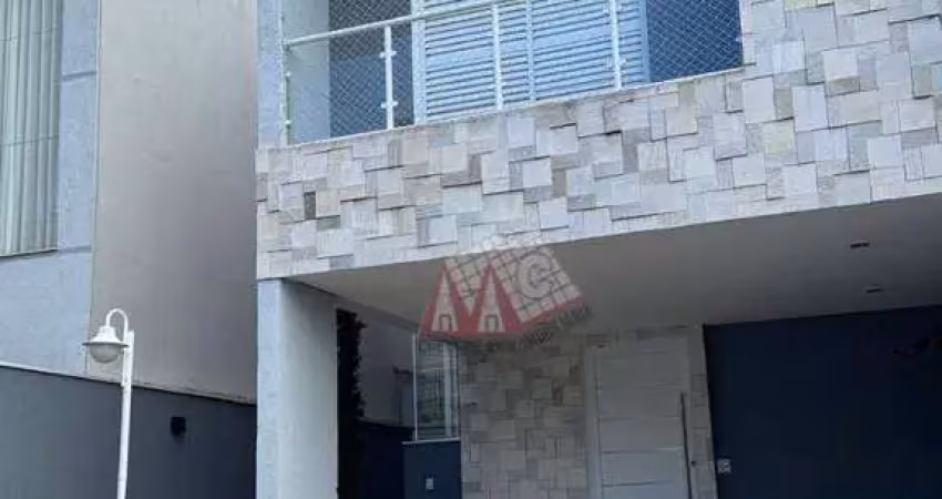 Lindo sobrado (repleto de modulados) com 3 dormitórios à venda, 176 m² por r$ 1.280.000 - condomínio residencial villagio milano - sorocaba/sp