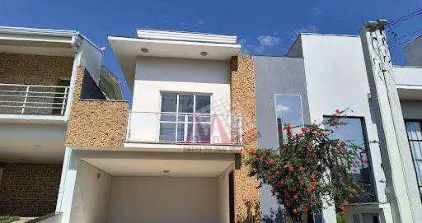 Sobrado com 3 dormitórios para alugar, 200 m² por r$ 6.000/mês (o pacote) - condomínio residencial villagio milano - sorocaba/sp