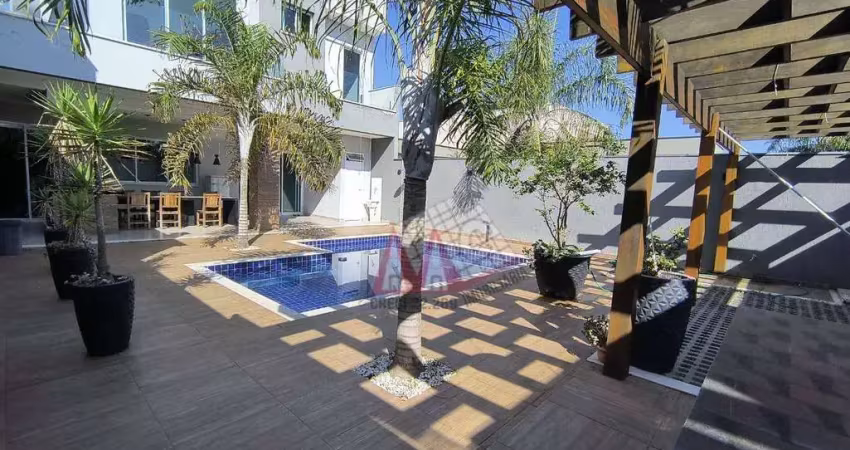 Sobrado com 3 dormitórios à venda, 240 m² por r$ 1.480.000,00 - condomínio villagio milano - sorocaba/sp