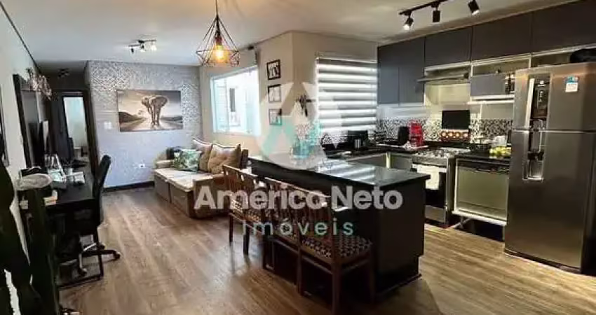 Cobertura com 2 dormitórios à venda, 130 m² por r$ 700.000,00 - campestre - santo andré/sp