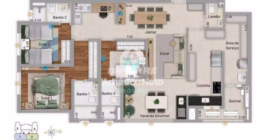 Apartamento à venda, Santa Paula, São Caetano do Sul, SP
