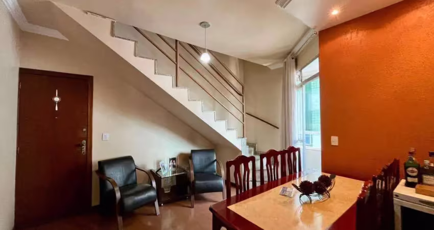 Classe a imóveis oferece esta cobertura com 4 dormitórios à venda, 210 m² por r$ 698.900 - camargos - belo horizonte/mg