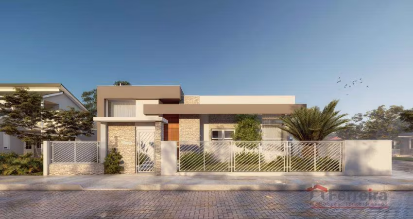 Ferreira Negócios Imobiliários Vende	Casa em Passo de Torres Bairro Centro Loteamento Bosque das Figueiras