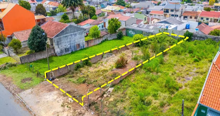 Terreno à venda na Rua Carlópolis, 717, Pinheirinho, Curitiba