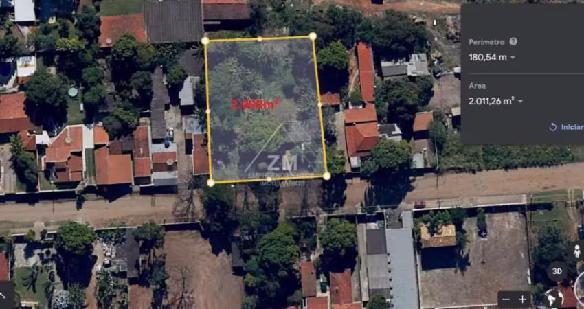 Terreno comercial à venda no Parque Rural Fazenda Santa Cândida, Campinas 