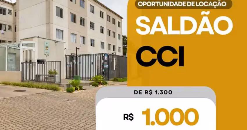 Apartamento para locação em colombo, guaraituba, 2 dormitórios, 1 banheiro, 1 vaga