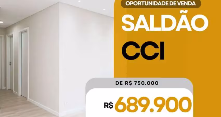 Apartamento para venda em curitiba, atuba, 3 dormitórios, 1 suíte, 2 banheiros, 2 vagas