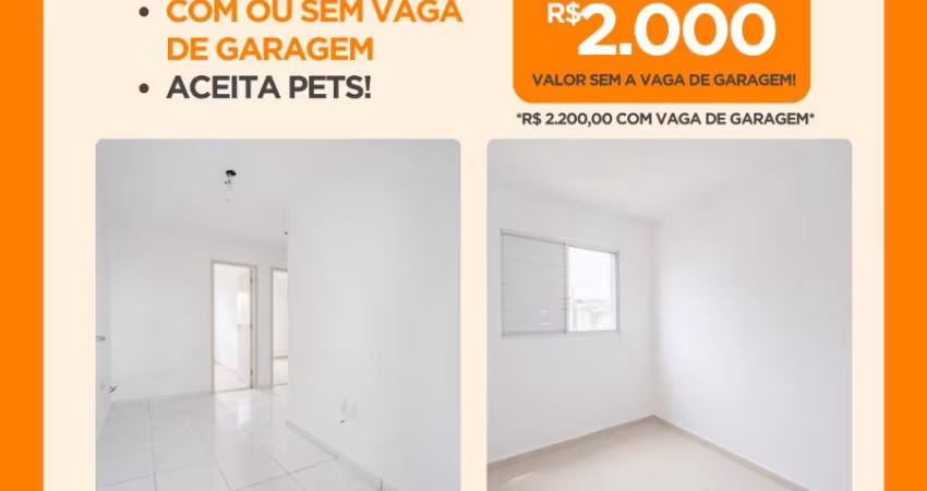 Excelente apto pra locação c/ 2 dorm - Mooca