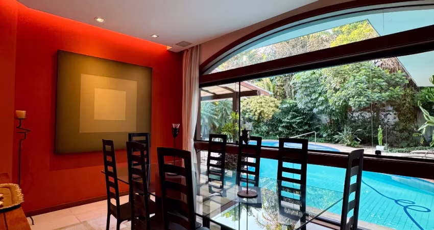 EXCLUSIVIDADE NO ITANHANGÁ – MANSÃO DOS SONHOS COM VISTA PARA A PEDRA DA GÁVEA ️