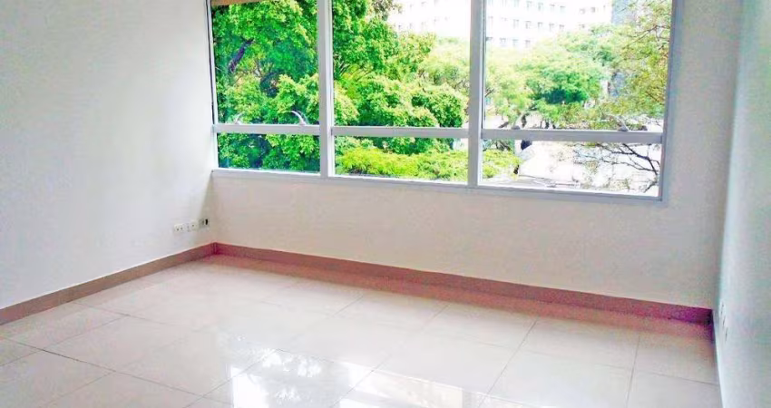 Sala comercial, com 33m² vão livre 1 vaga Paulista.
