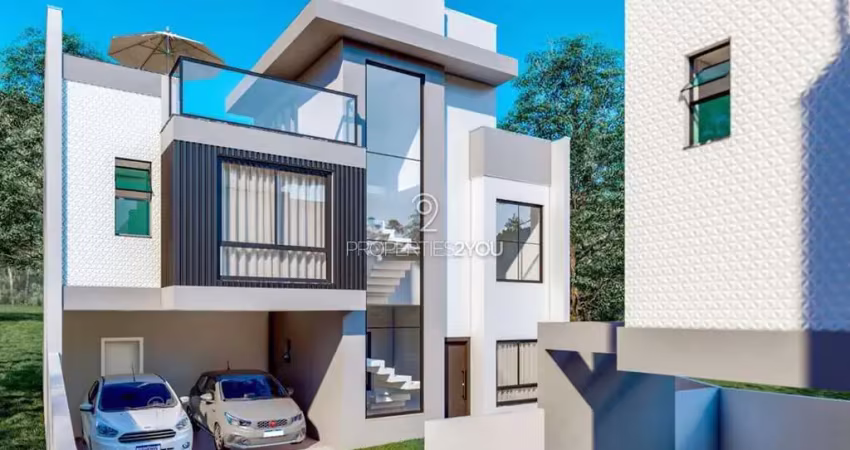 Casa em condomínio fechado com 3 quartos à venda na Rua Pedro Nolasko Pizzatto, Mercês, Curitiba