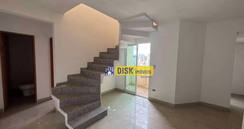 Cobertura com 2 dormitórios à venda, 100 m² por r$ 550.000,00 - vila santa terezinha - são bernardo do campo/sp