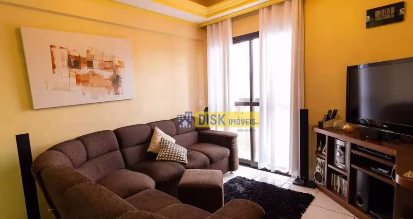 Apartamento com 3 dormitórios à venda, 85 m² por r$ 424.000,00 - vila príncipe de gales - santo andré/sp