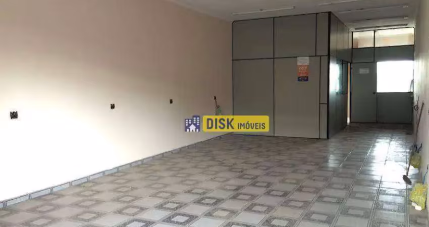 Sala para alugar, 90 m² por r$ 2.130,00/mês - baeta neves - são bernardo do campo/sp
