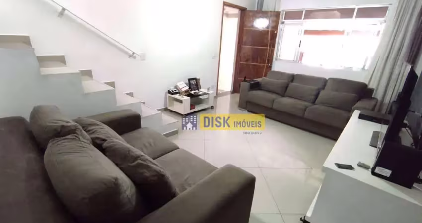 Sobrado com 3 dormitórios à venda, 207 m² por r$ 815.000,00 - assunção - são bernardo do campo/sp