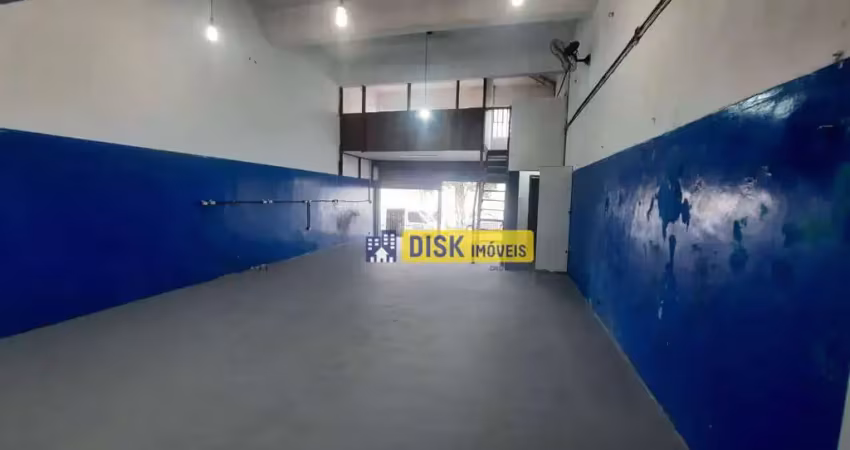 Salão para alugar, 100 m² por r$ 4.750,00/mês - demarchi - são bernardo do campo/sp