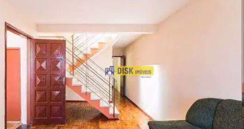 Sobrado com 5 dormitórios, 230 m² - venda por r$ 1.275.000,00 ou aluguel por r$ 4.588,00/mês - jardim do mar - são bernardo do campo/sp